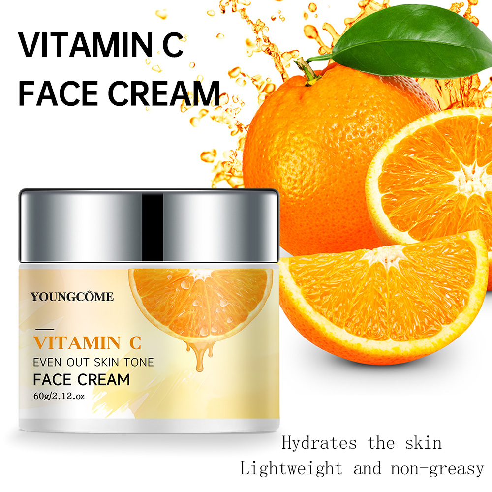 Retinol Vitamin A Cream - レチノール ビタミンCクリーム アロエエキス配合 アルコールフリー 深く浸透して乾燥肌に潤いを与える アンチエイジングクリーム
