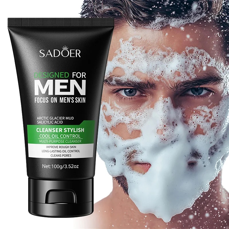 Salicylic Acid Cleanser - 100g マルチエフェクト洗顔料、オイルコントロール、ニキビ除去、洗顔、メンズ洗顔料