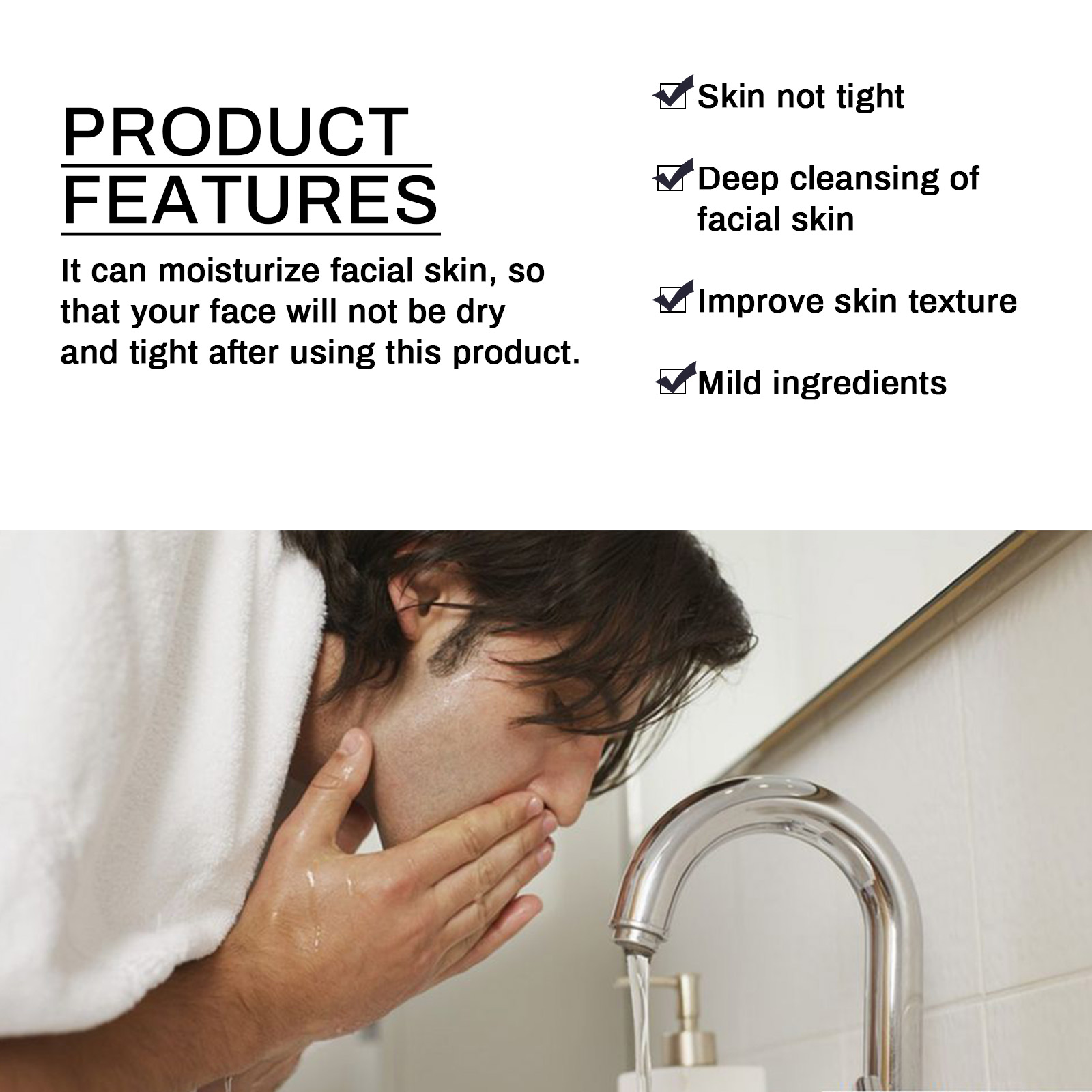 男性洗顔料ローションにきび除去黒ずみ毛穴詰まり防止オイルコン - Salicylic Acid Cleanser のレビューと価格