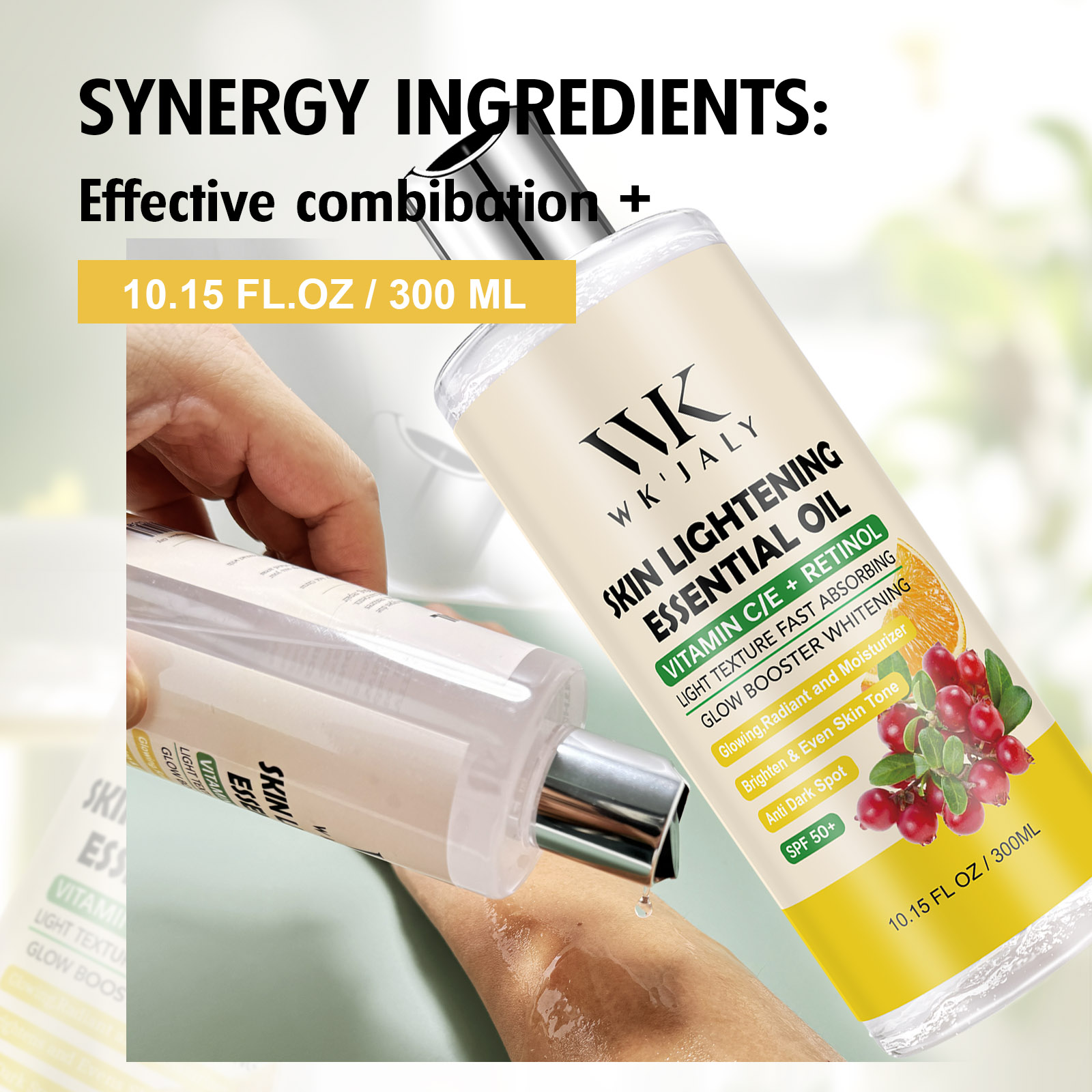 WK JALY ビタミンC＆レチノール配合 ライトニングオイ - Retinol Vitamin A Cream のレビューと価格
