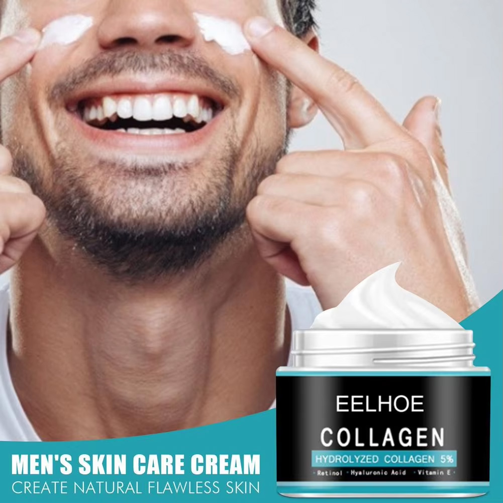 コラーゲンクリーム男性のための滑らかなしわ若いフェイスクリー - Retinol Vitamin A Cream のレビューと価格