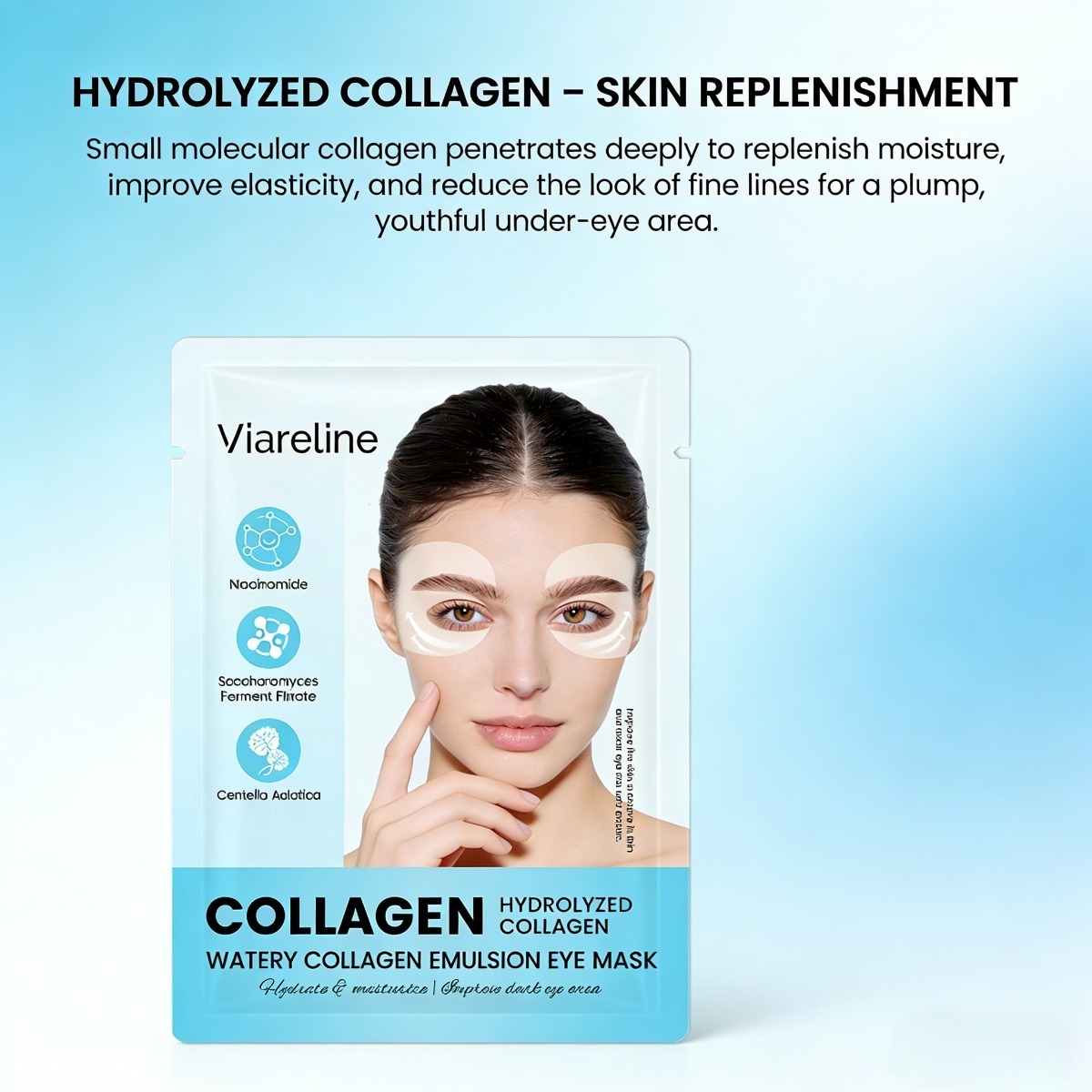 コラーゲンアイパッチ 小じわやくまを軽減 保湿してハリを保つ - Collagen Sheet Mask のレビューと価格