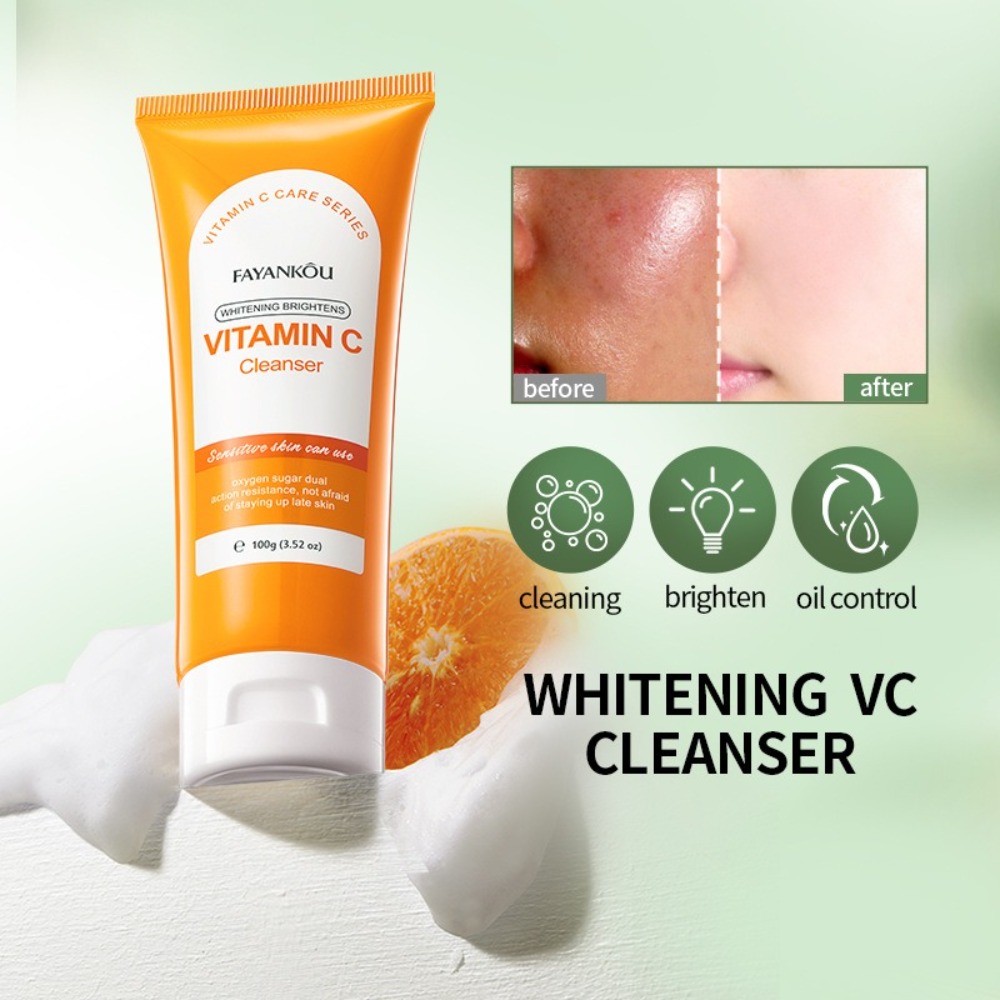 ホットセール美白洗顔料ビタミンCブライトニングクレンジングミ - Vitamin C Powder のレビューと価格