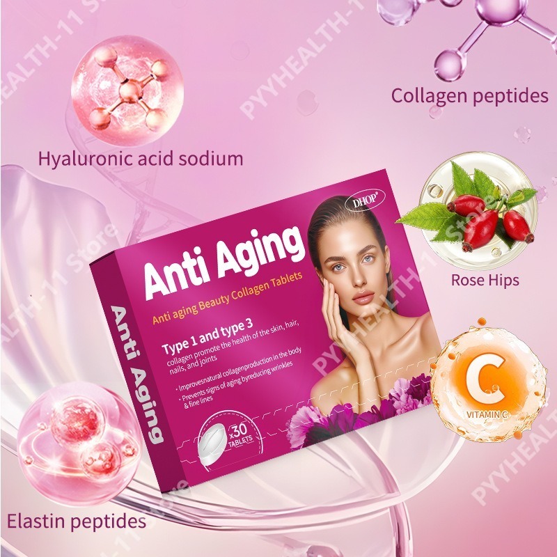 DHOPアンチエイジング加水分解コラーゲン錠剤は、コラーゲン - Vitamin C Powder のレビューと価格