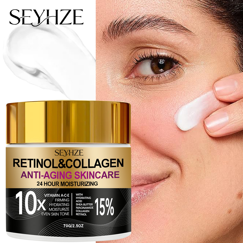 SEYHZE レチノール コラーゲン 保湿 デイ＆ナイトクリ - Retinol Vitamin A Cream のレビューと価格