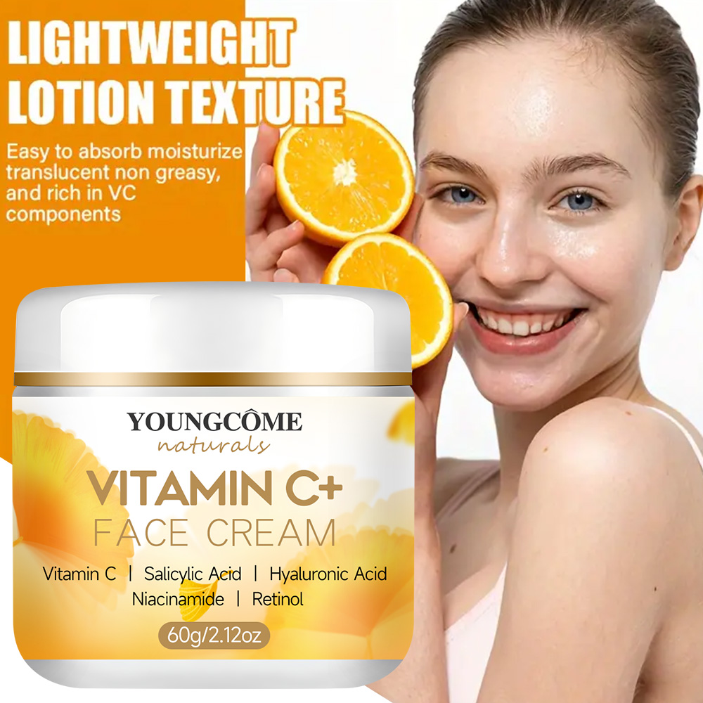 ヤングコメン ビタミンC フェイスクリーム レチノール配合  - Retinol Vitamin A Cream のレビューと価格