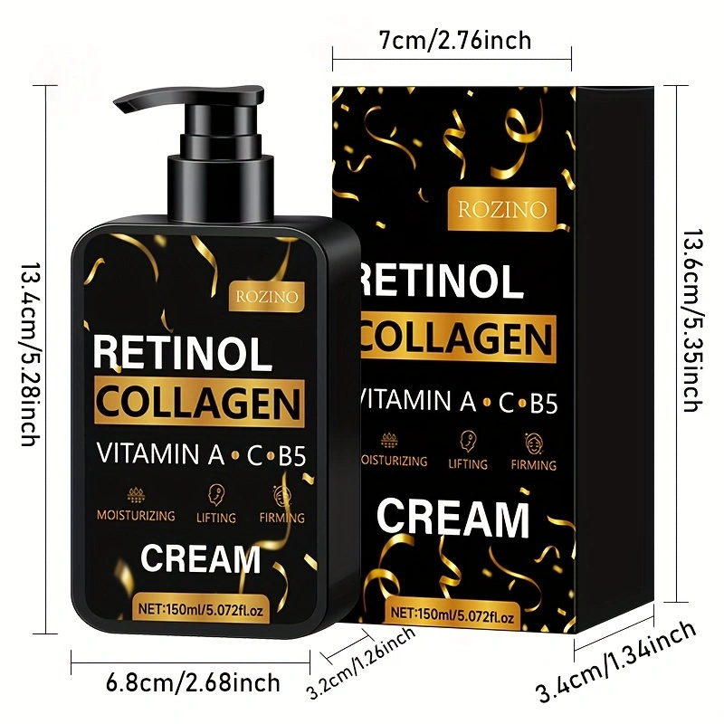 レチノールコラーゲンフェイスクリーム（ビタミンC、B5配合） - Retinol Vitamin A Cream のレビューと価格